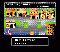 Uncharted Waters gameplay screenshot